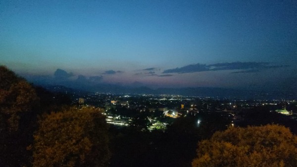 Vicenza bei Nacht