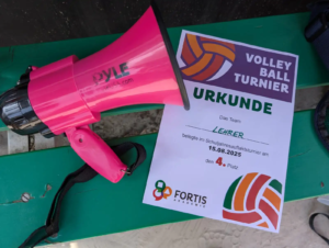 Volleyball Urkunde