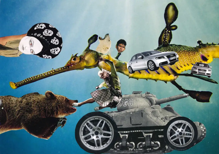 Schuelerarbeit Surrealismus